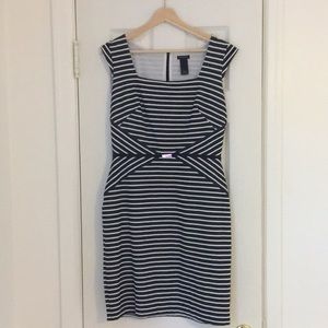 Ann Taylor striped dress